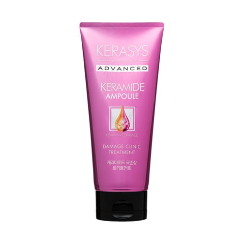 Kerasys - Crema De Tratamiento Coreano Con Queratina + Ceramidas, - Keramide Damage Clinic 200Ml
