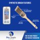 thumbnail image 3 of Paint Brushes Pro Grade 2 Angle Fash, paquete de 12, 3 of 8