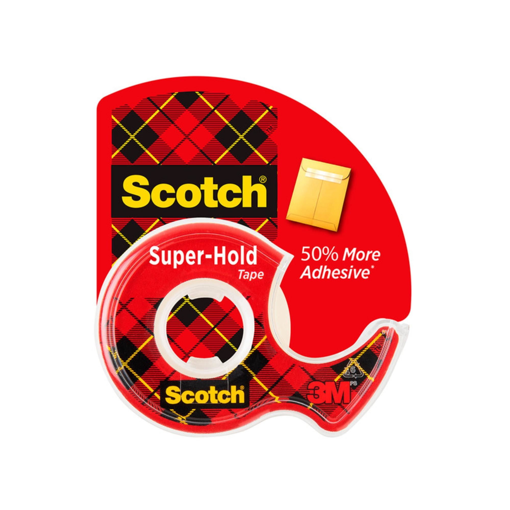 Cinta Adhesiva Super Adhesiva Dispensador Scotch