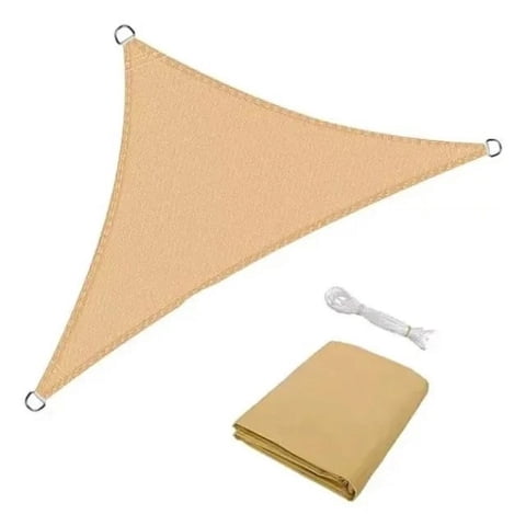 Toldo. - Toldo Vela Triangular Impermeable Para El Sol 5X5X5