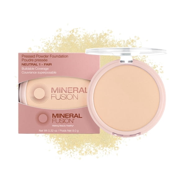 Base de maquillaje en polvo prensado Mineral Fusion Neutral 1 9 ml