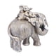 thumbnail image 5 of Estatuilla De Estatua De Madre E Hijo De Elefante, 17x11x15,5 Cm, Pieza Decorativa Para El Hogar, Color Gris, 5 of 5