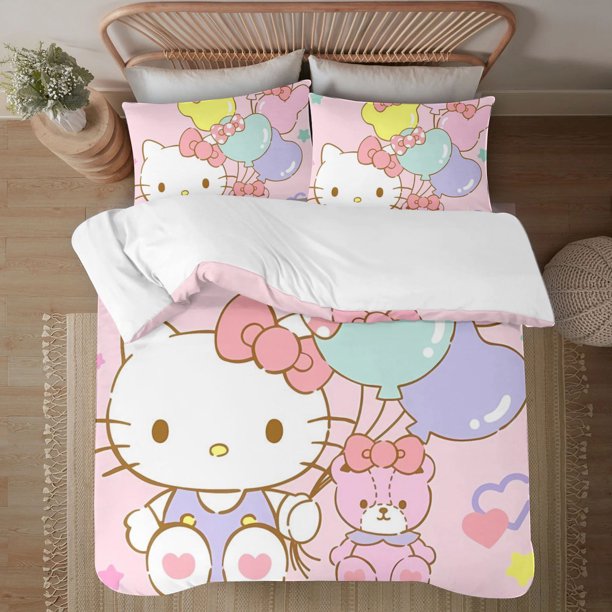 Shadow School Soft 3D Printed Duvet Cover Bedding Set with Comforter Cover 3 Piece Set