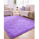 thumbnail image 1 of Alfombra Peluda Suave 180 X 200 Cm Primera Calidad Lila, 1 of 2