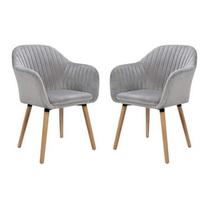 Habita2 Chile - Pack 2 Poltrona Sitial Murano - Gris