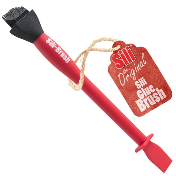 Brocha de Pegamento Sili de 2,5 cm de Silicona Reutilizable con Punta de 1 pulgada