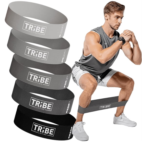 Tela elevadora Resistance Bands Tribe para entrenamiento (gris)