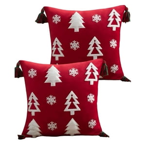 Genérico - Pack De 2 Fundas De Cojin Para Navidad A6