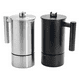 thumbnail image 5 of Cafetera Prensa Francesa Rite 1 Litro Con Termometro Reloj Acero Inox, 5 of 5