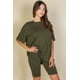 thumbnail image 1 of Conjunto De Top Holgado Y Shorts De Ciclista, 1 of 2