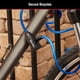 thumbnail image 3 of Cables Master Lock 8127TRI para candado para bicicleta, paquete de 3 unidades, con llave, 3 of 6