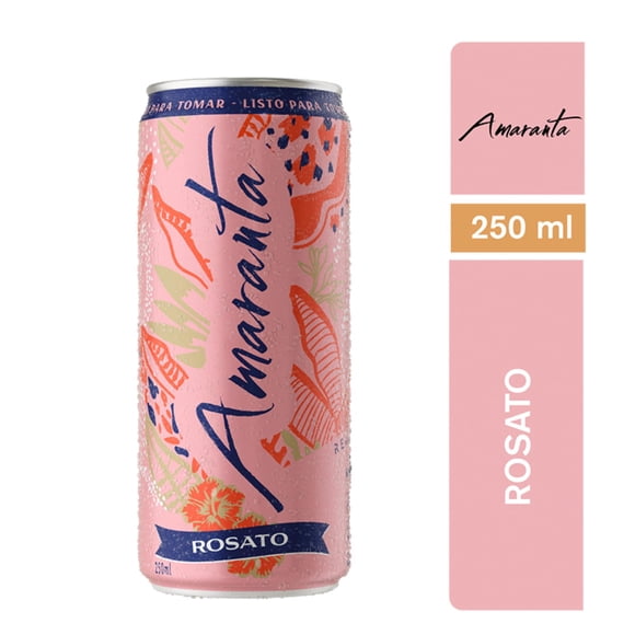 Espumante Rosato 9° Lata, 250 ml