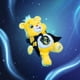 thumbnail image 5 of Peluche Care Bears Hufflepuff Funshine Bear de 20 cm, 5 of 7