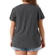 thumbnail image 5 of Agnes Orinda Tops de Talla Grande para Mujer para la Escuela y la Universidad con Botones, Estampado Floral, Manga Corta, Blusas de Verano de Gasa 3X Negro Blanco, 5 of 8