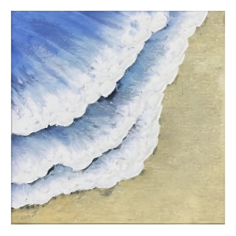 Genérico - Cuadro Decorativo Adorno Pared Susurro Marea Playa Jhn