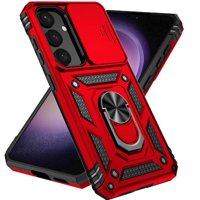 Estuche Gangxun Para Samsung Galaxy S24, Soporte Giratorio 360°, Estilo Mecánico Y Magnético