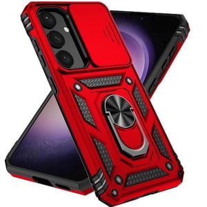 Estuche Gangxun Para Samsung Galaxy S24, Soporte Giratorio 360°, Estilo Mecánico Y Magnético