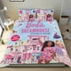 thumbnail image 1 of Barbie Conjunto de sábanas temático, trío de piezas, cómodo y amigable con la piel, diseño único, regalo de decoración para el hogar para familiares, amigos y fans,173X218cm, 1 of 6