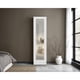 thumbnail image 1 of Closet Praga 1 Puerta Con Espejo Blanco 180,1x49,1x30,2 Cm, 1 of 3
