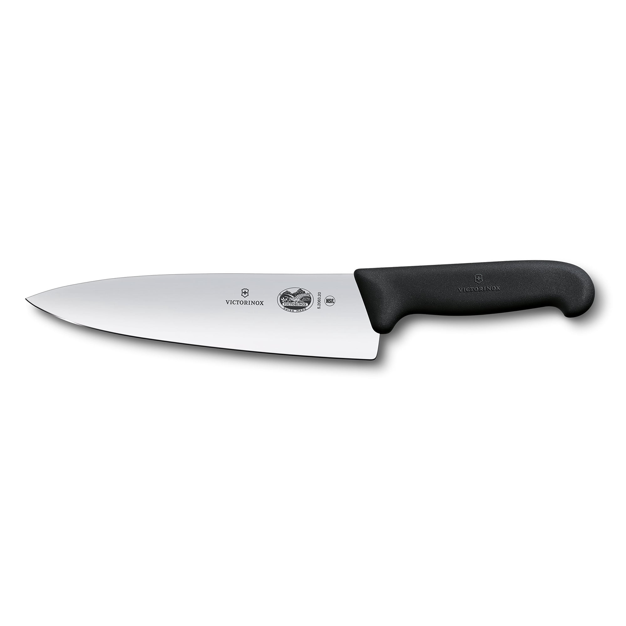 Cuchillo De Chef Victorinox Swiss Army Fibrox Negro 20 Cm