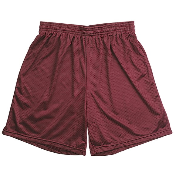 Pantalones cortos Martin Sports Mesh para adultos, color granate, talla M