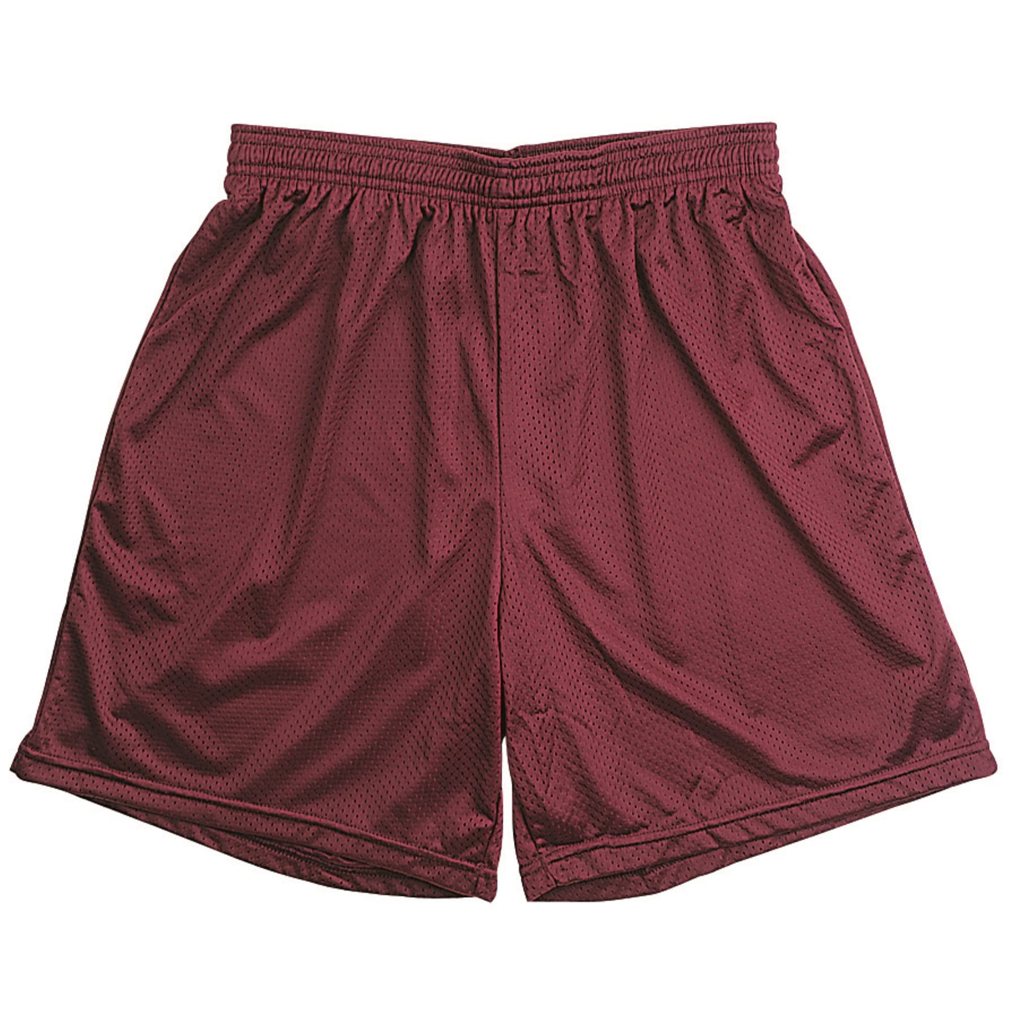 Pantalones Cortos Martin Sports Mesh Para Adultos, Color Granate, Talla M