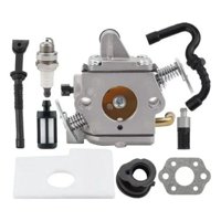 Genérica - Carburador + Kit Reparación Compatible Stihl Ms170 Ms180