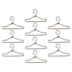 Bothyi - 10X Estante De Ropa En Miniatura, Colgador De Ropa Para Muñecas Con Micropaisaje Para 1:12 1:8 M