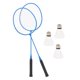 thumbnail image 5 of 2 Raquetas De Bádminton Con 3 Bolas De Nailon, Raquetas De Bádminton De Entrenamiento Familiar, Azul, 5 of 5