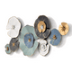 thumbnail image 2 of Cuadro Decorativo Adorno Pared Metalico Flores, 2 of 5