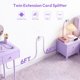 thumbnail image 2 of Cable de extensión NTONPOWER 3,7 m 6‑en‑1 morado, 2 of 6
