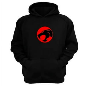 Genérico - Polerón Canguro Thundercats Negro Talla L Unisex