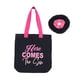 thumbnail image 1 of Tote Bag + Scrunchie Mujer Coral Corona, 1 of 4