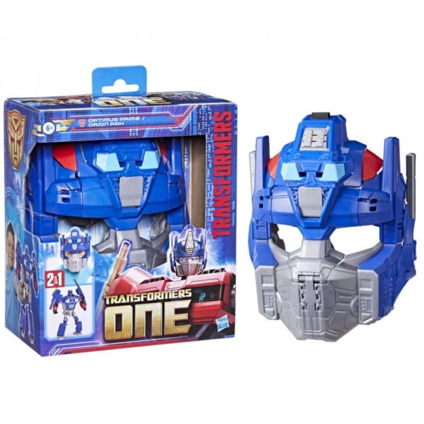Transformers - Figura De Acción Y Máscara One Optimus Prime (orion Pax)
