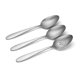 thumbnail image 2 of Cucharas Oneida Vale, juego de 3, plata, 2 of 2