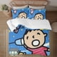 thumbnail image 1 of Minna No Tabo 3-Piece Bedding Set For Kids Boys Girls Adult Cartoon Warm Cute Fashion Holiday Present Gift Bed Sheets, 1 of 5