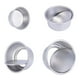 thumbnail image 4 of Molde Aluminio Redondo 22x8 Cm Base Desmontable, 4 of 5
