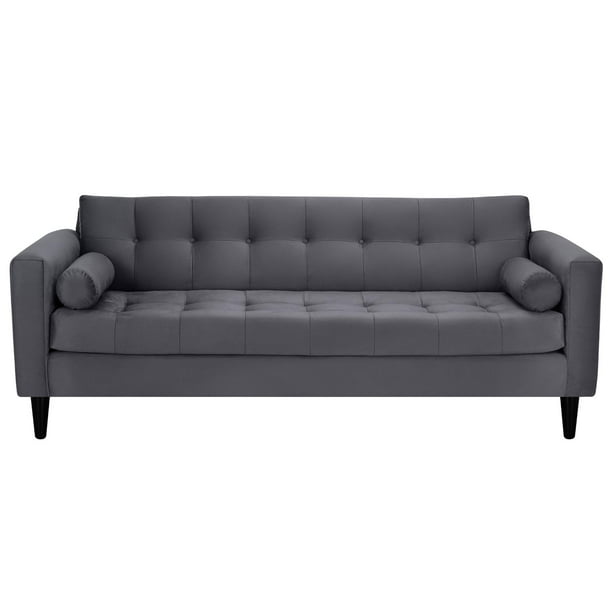 Sofa Retro 3cg Felpa 00 Gris
