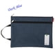 thumbnail image 1 of 1pc New Design Double Layer Zipper Oxford Fabric Simple Stylish Large Capacity Relaxed Pack A4 Document Bag Tote Business Office Organizer, 1 of 2