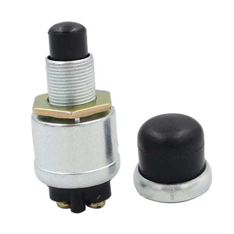 Ioensy - Botón De Arranque Del Motor 12V / 24V Reemplazo De Piezas Para Tractor Atv Marine