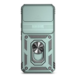 Estuche Gangxun Para Google Pixel 8, Soporte Giratorio 360°, Estilo Mecánico Y Magnético