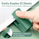 thumbnail image 2 of Engrapadora mini NUSIGN con capacidad para 25 hojas y 830 grapas, verde, 2 of 7