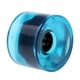 thumbnail image 1 of 70 x 51 mm pro skateboard en blanco pu ruedas longboard cruiser ruedas azul claro, 1 of 5