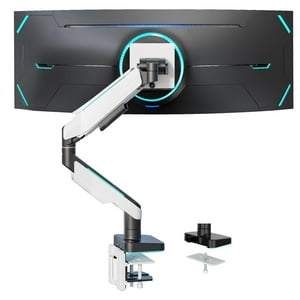 Brazo De Monitor Wali Heavy Duty Para Pantallas De Hasta 49 Pulgadas Y 20 Kg