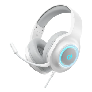Audífonos Bluetooth Gamer Diadema Qcy V200 Con Microfono White