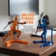 thumbnail image 2 of Figura de acción Huixiu Dummy 13, modelo articulado multijunta, 2 of 9