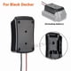 thumbnail image 1 of 1pza Adaptador Convertidor DIY Base Carcasa para Makita/Bosch/Milwaukee/Dewalt/Black&Decker/Ryobi Cable Conector de Batería de Litio de 18V, 1 of 9