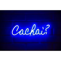 Gen - Letrero Neon Cachai Blanco-Usb