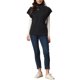 thumbnail image 2 of INSPIRE CHIC Suéter de Mujer Color Sólido Cuello Alto Chaleco Sin Mangas Jersey de Punto Trenzado XL Negro, 2 of 6