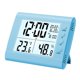 thumbnail image 4 of Reloj Despertador Digital Termómetro Doméstico Para Decoración Del Hogar Dormitorio Jardín Azul, 4 of 5